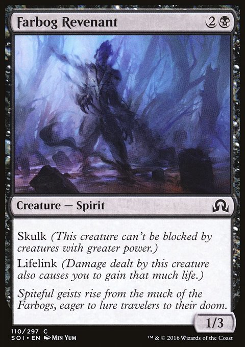 Farbog Revenant, Shadows over Innistrad #110, Magic: The Gathering card