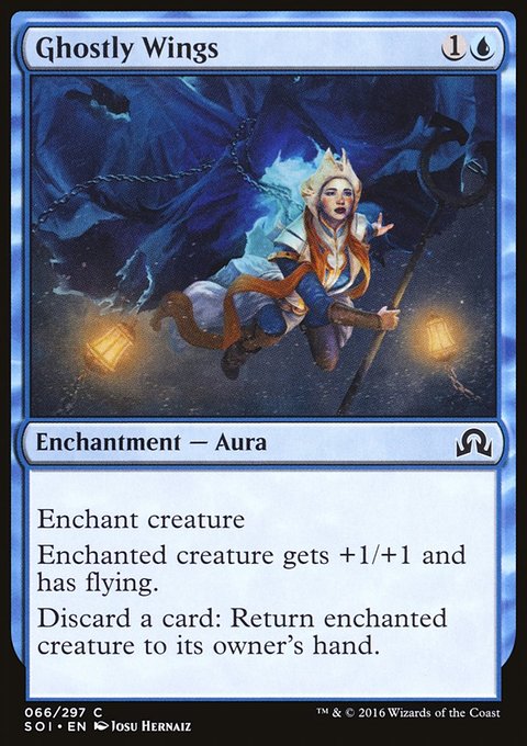 Ghostly Wings, Shadows over Innistrad #66, Magic: The Gathering card