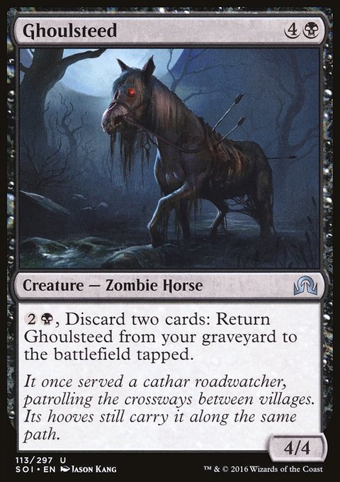 Ghoulsteed, Shadows over Innistrad #113, Magic: The Gathering card