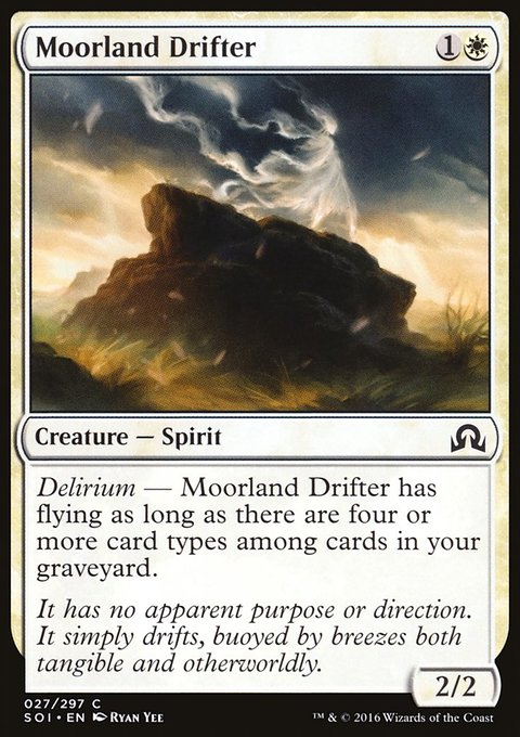 Moorland Drifter, Shadows over Innistrad #27, Magic: The Gathering card