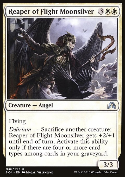 Reaper of Flight Moonsilver, Shadows over Innistrad #36, Magic: The Gathering card