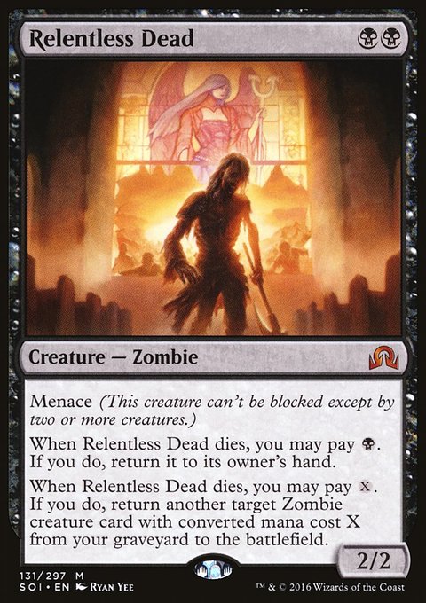 Relentless Dead, Shadows over Innistrad #131, Magic: The Gathering card