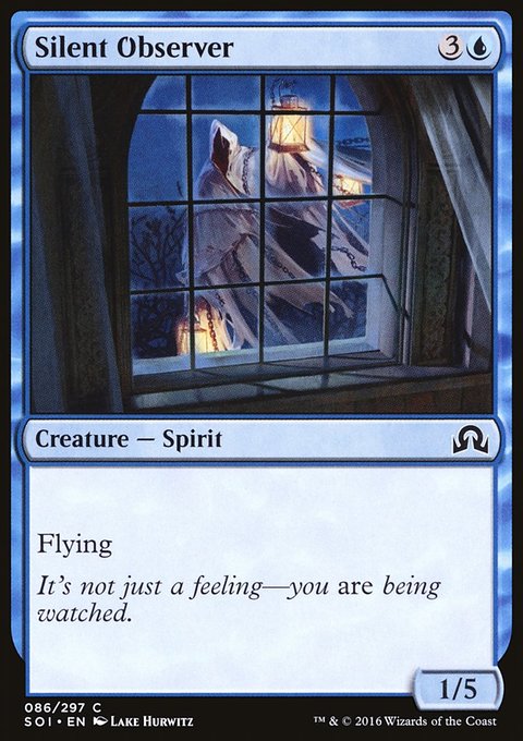 Silent Observer, Shadows over Innistrad #86, Magic: The Gathering card