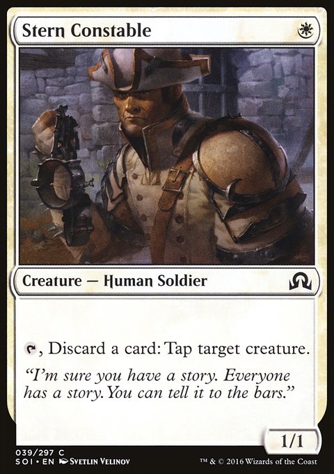 Stern Constable, Shadows over Innistrad #39, Magic: The Gathering card