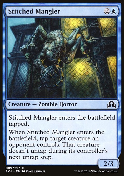 Stitched Mangler, Shadows over Innistrad #89, Magic: The Gathering card