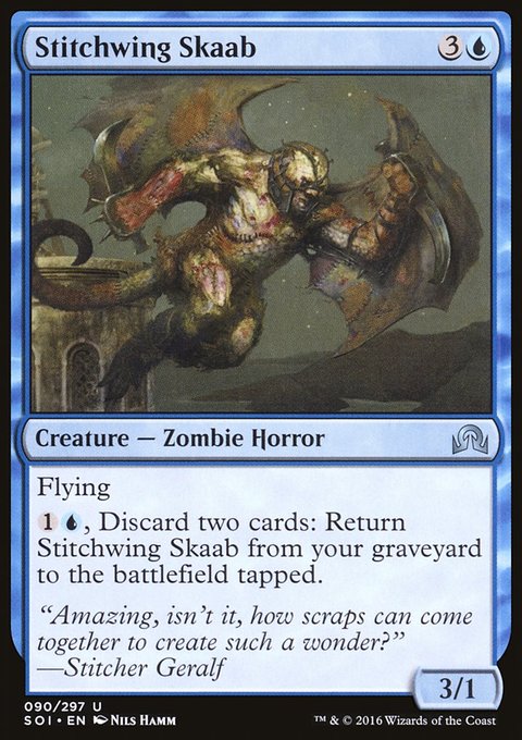 Stitchwing Skaab, Shadows over Innistrad #90, Magic: The Gathering card