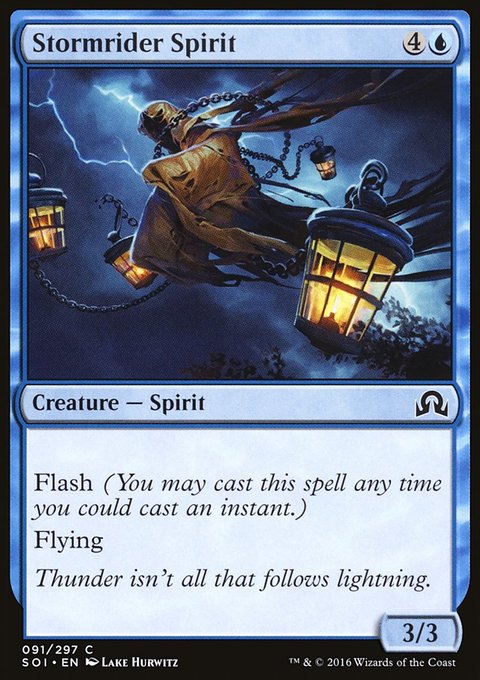 Stormrider Spirit, Shadows over Innistrad #91, Magic: The Gathering card