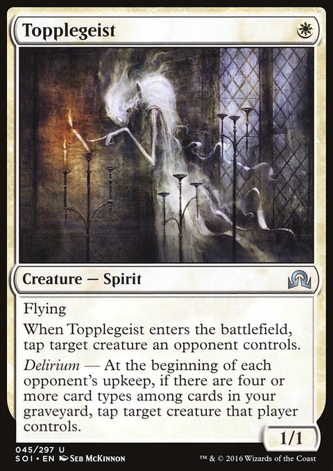 Topplegeist, Shadows over Innistrad #45, Magic: The Gathering card
