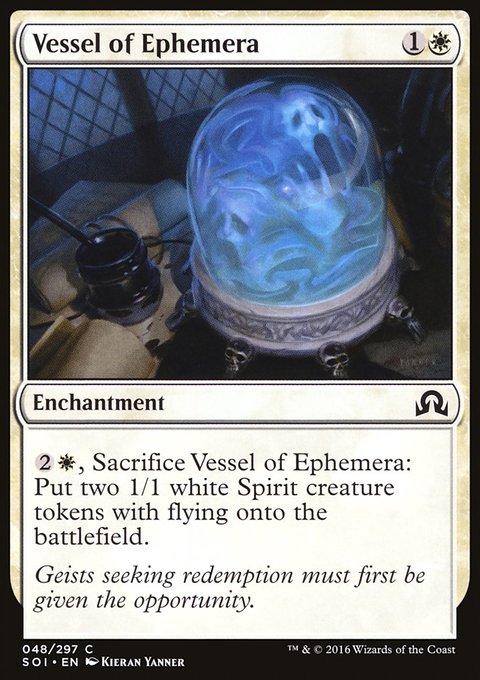 Vessel of Ephemera, Shadows over Innistrad #48, Magic: The Gathering card