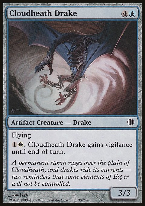 Cloudheath Drake, Shards of Alara #35, Magic: The Gathering card