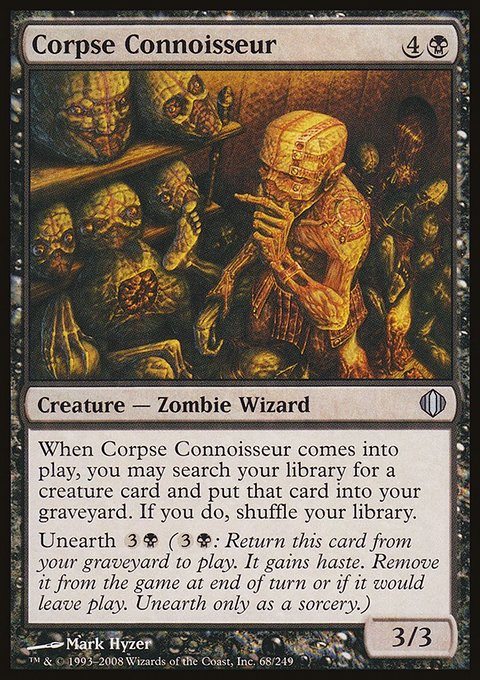Corpse Connoisseur, Shards of Alara #68, Magic: The Gathering card