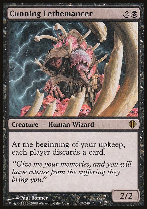 Cunning Lethemancer, Shards of Alara #69, Magic: The Gathering card