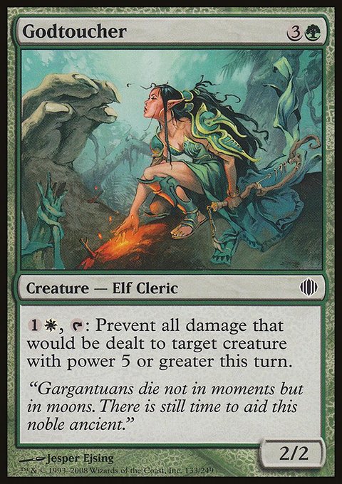 Godtoucher, Shards of Alara #133, Magic: The Gathering card
