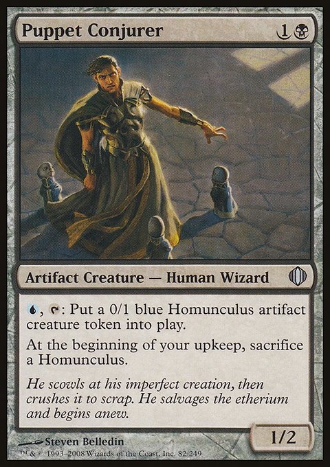 Puppet Conjurer, Shards of Alara #82, Magic: The Gathering card