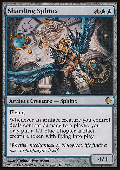 Sharding Sphinx, Shards of Alara #55, Magic: The Gathering card