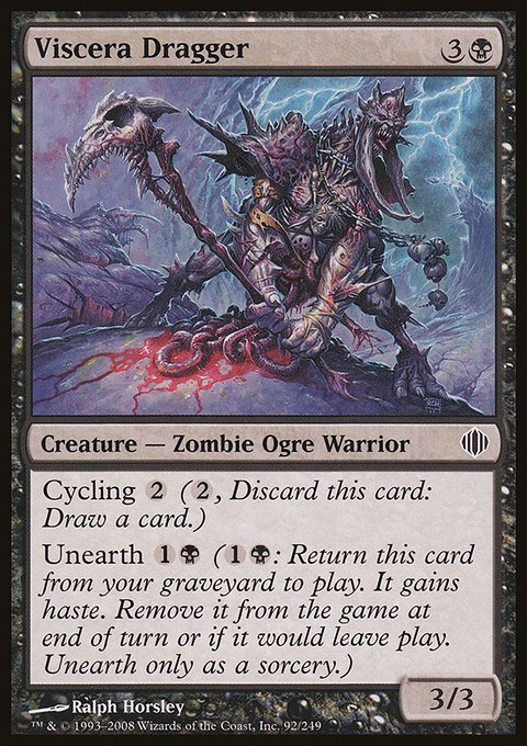 Viscera Dragger, Shards of Alara #92, Magic: The Gathering card