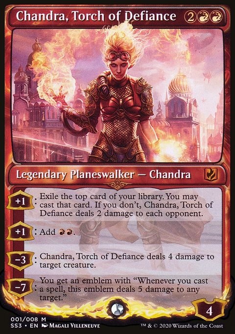 Chandra, Torch of Defiance, Signature Spellbook: Chandra #1, Magic: The Gathering card