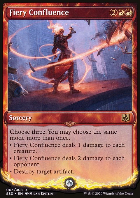 Fiery Confluence, Signature Spellbook: Chandra #3, Magic: The Gathering card