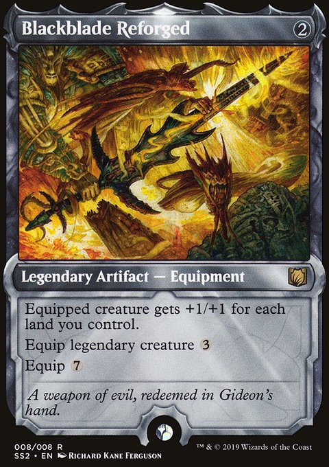 Blackblade Reforged, Signature Spellbook: Gideon #8, Magic: The Gathering card