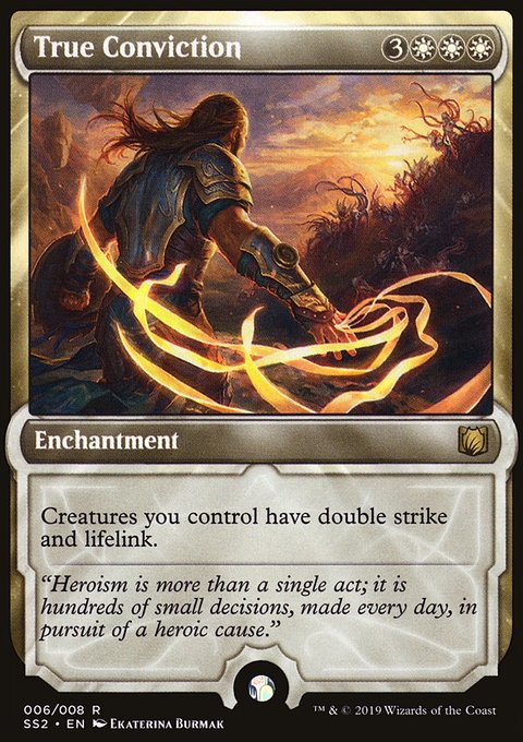 True Conviction, Signature Spellbook: Gideon #6, Magic: The Gathering card