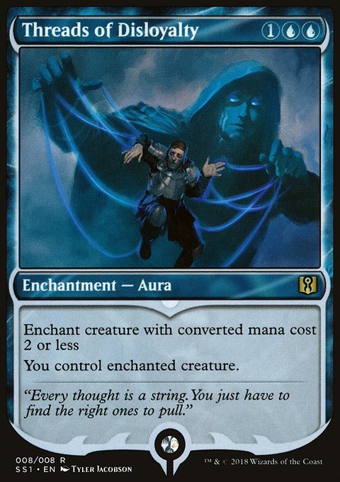 Threads of Disloyalty, Signature Spellbook: Jace #8, Magic: The Gathering card
