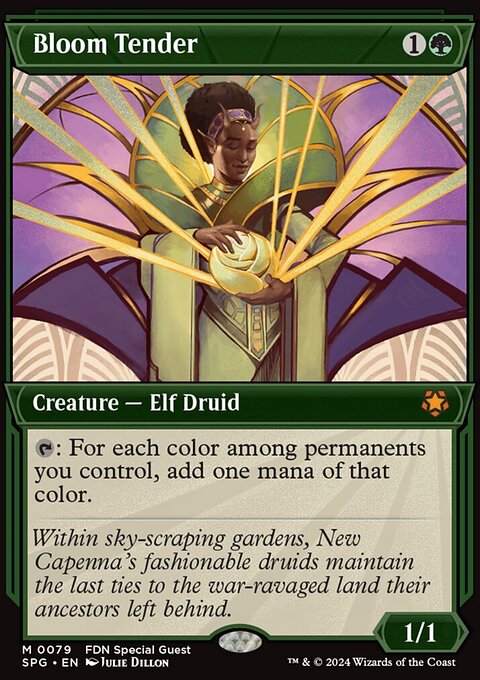 Bloom Tender, Special Guests #79, Magic: The Gathering card
