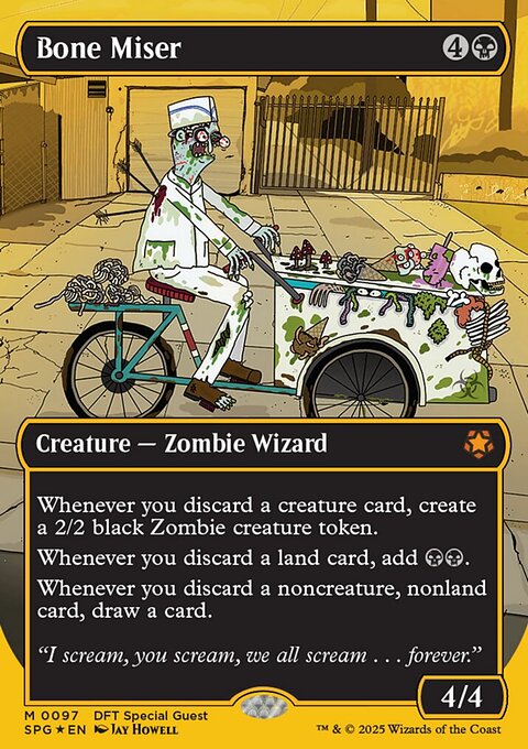 Bone Miser, Special Guests #97, Magic: The Gathering card