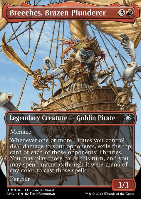 Breeches, Brazen Plunderer, Special Guests #6, Magic: The Gathering card