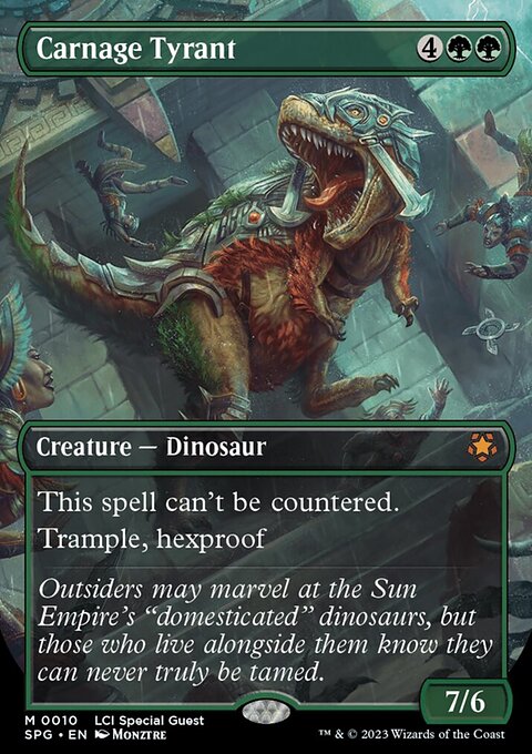 Carnage Tyrant, Special Guests #10, Magic: The Gathering card