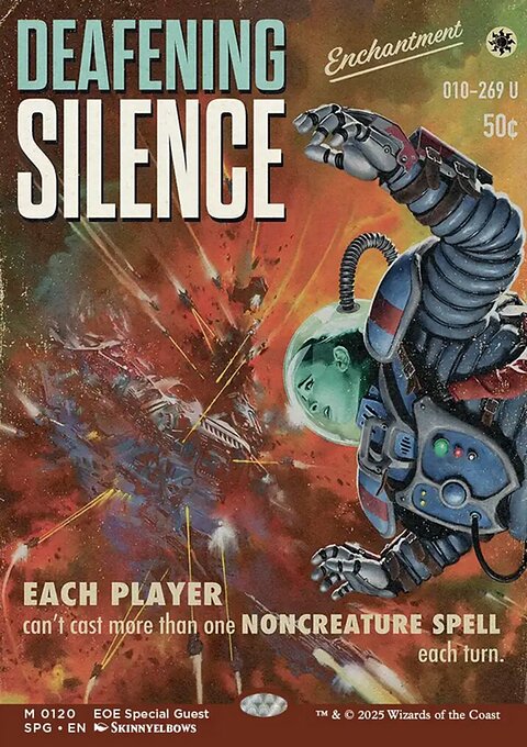 Deafening Silence, Special Guests #120, Magic: The Gathering card