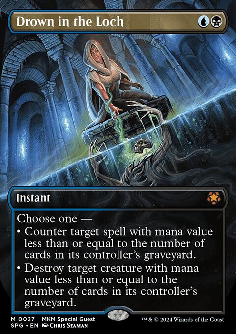 Drown in the Loch, Special Guests #27, Magic: The Gathering card