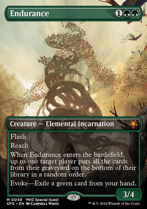 Endurance, Special Guests #48, Magic: The Gathering card