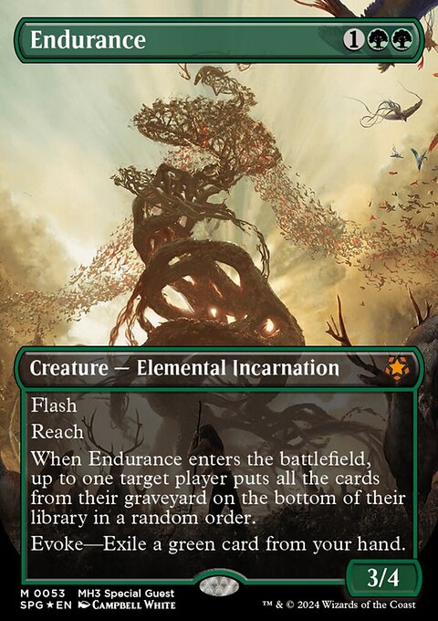 Endurance, Special Guests #53, Magic: The Gathering card