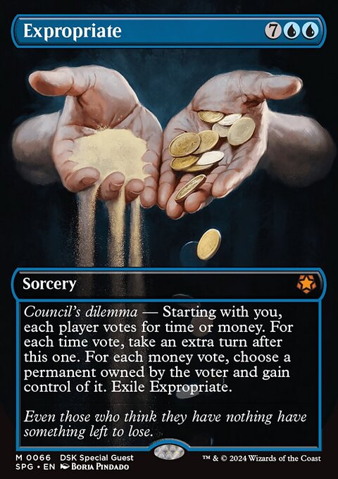 Expropriate, Special Guests #66, Magic: The Gathering card