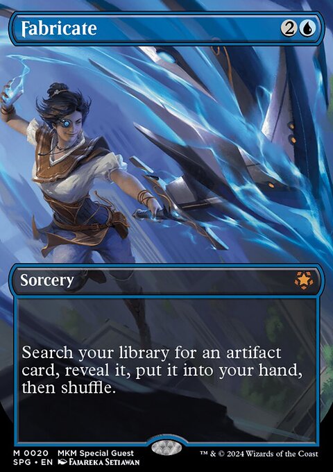 Fabricate, Special Guests #20, Magic: The Gathering card