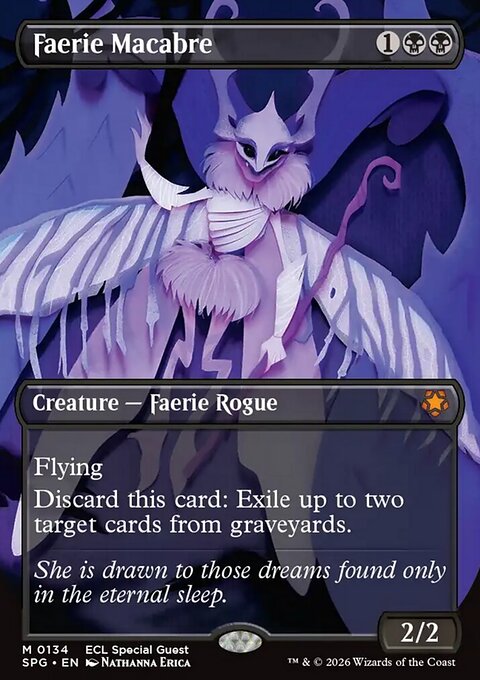 Faerie Macabre, Special Guests #134, Magic: The Gathering card