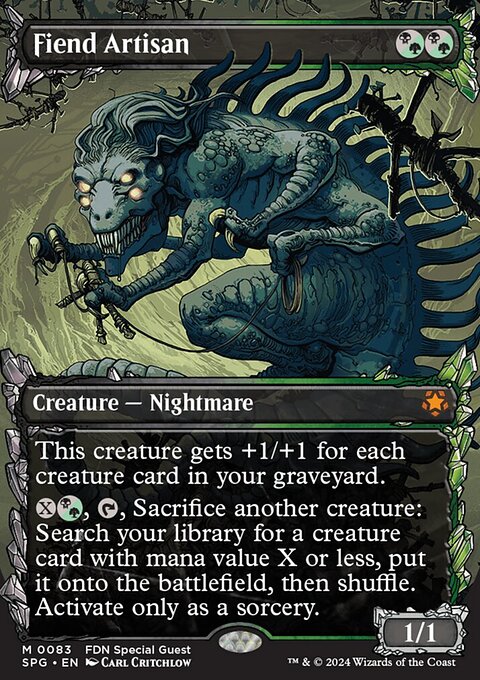 Fiend Artisan, Special Guests #83, Magic: The Gathering card
