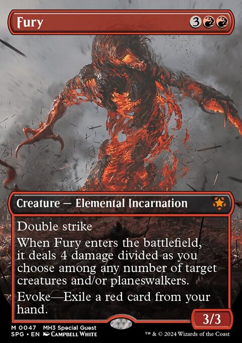 Fury, Special Guests #47, Magic: The Gathering card