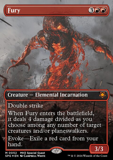Fury, Special Guests #52, Magic: The Gathering card