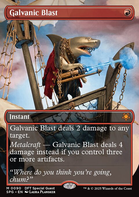 Galvanic Blast, Special Guests #90, Magic: The Gathering card