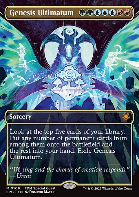 Genesis Ultimatum, Special Guests #106, Magic: The Gathering card