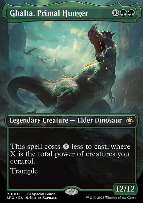 Ghalta, Primal Hunger, Special Guests #11, Magic: The Gathering card
