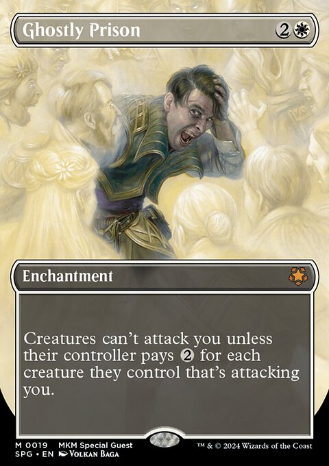 Ghostly Prison, Special Guests #19, Magic: The Gathering card