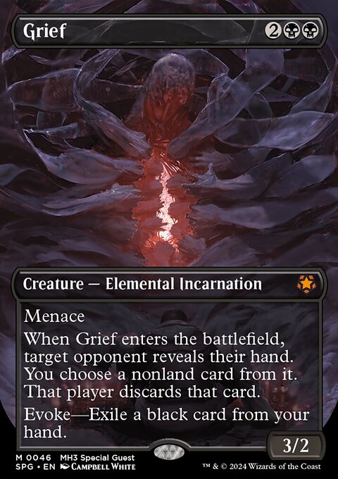 Grief, Special Guests #46, Magic: The Gathering card