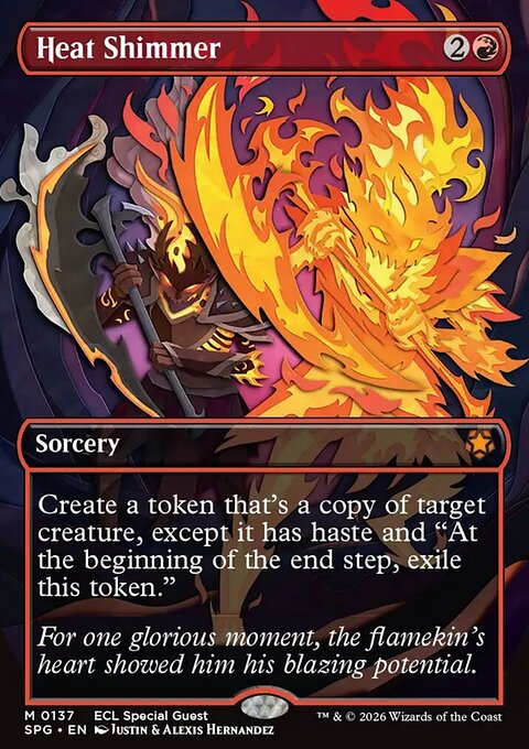 Heat Shimmer, Special Guests #137, Magic: The Gathering card