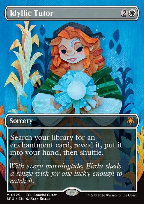 Idyllic Tutor, Special Guests #129, Magic: The Gathering card