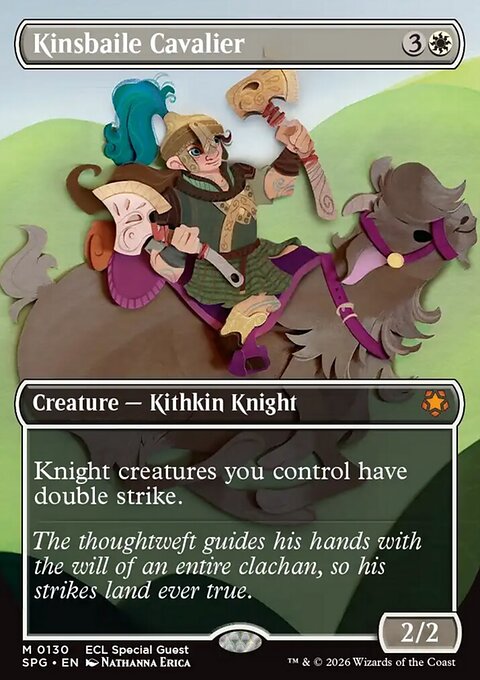 Kinsbaile Cavalier, Special Guests #130, Magic: The Gathering card