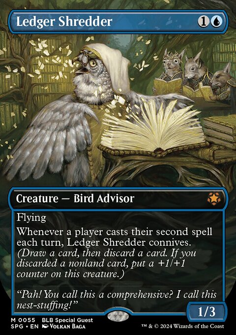 Ledger Shredder, Special Guests #55, Magic: The Gathering card