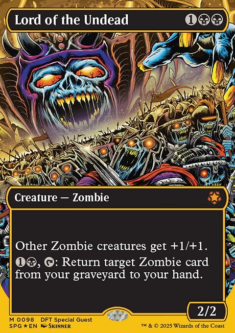 Lord of the Undead, Special Guests #98, Magic: The Gathering card