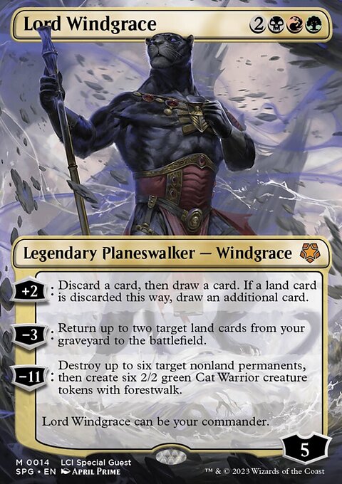 Lord Windgrace, Special Guests #14, Magic: The Gathering card